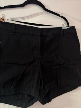 J. Crew Black chino Shorts
